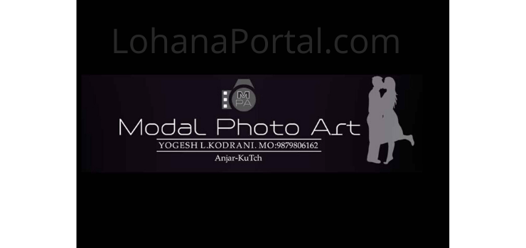 Modal Photo Art Visiting Card